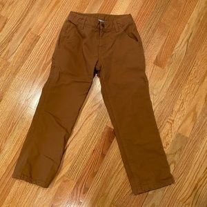 Carhartt Boys Flannel lined pants size 10